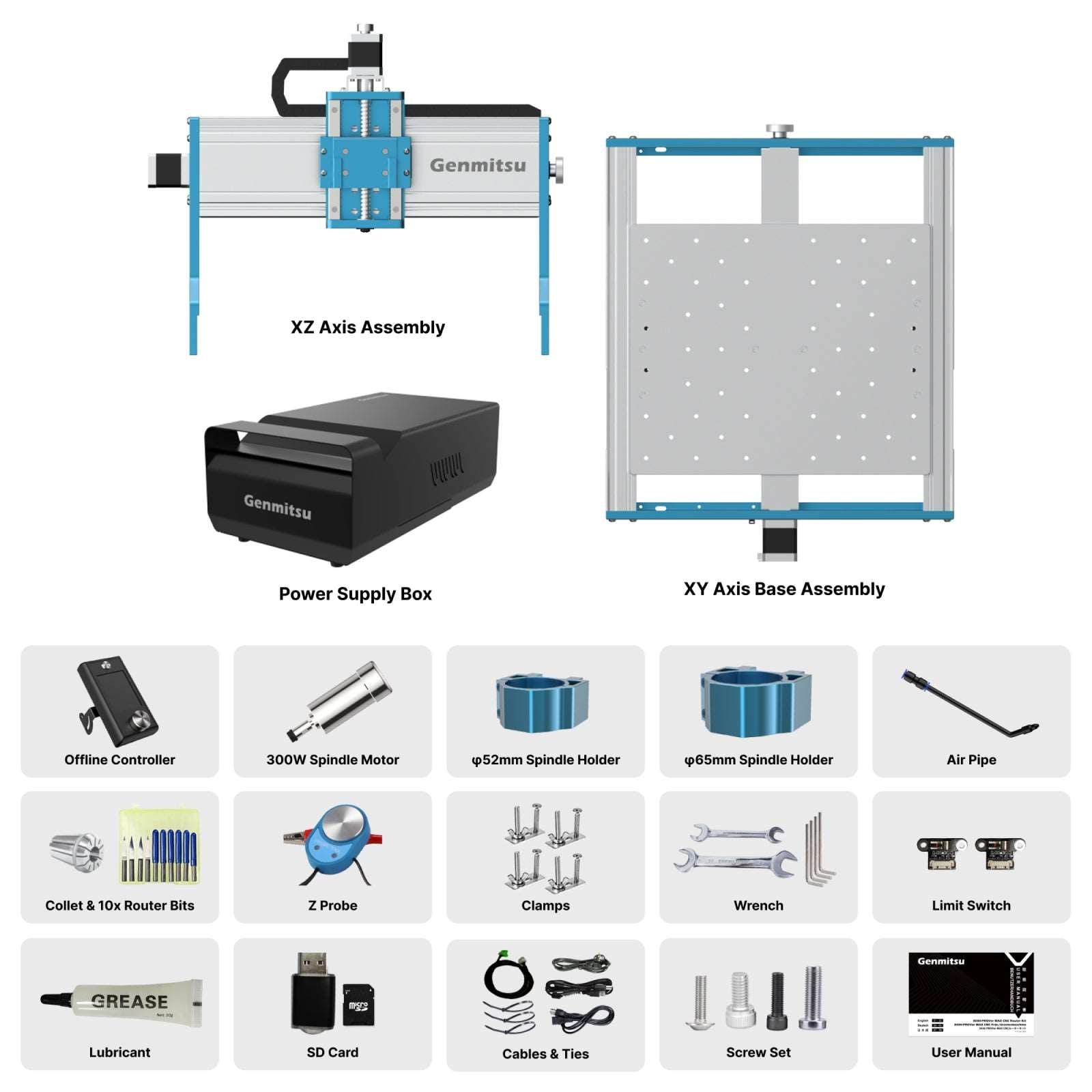 3030-PROVer Ultra Desktop CNC Router for High Precision Metalworking, with Linear Guide & Ball Screw Motion SainSmart.com