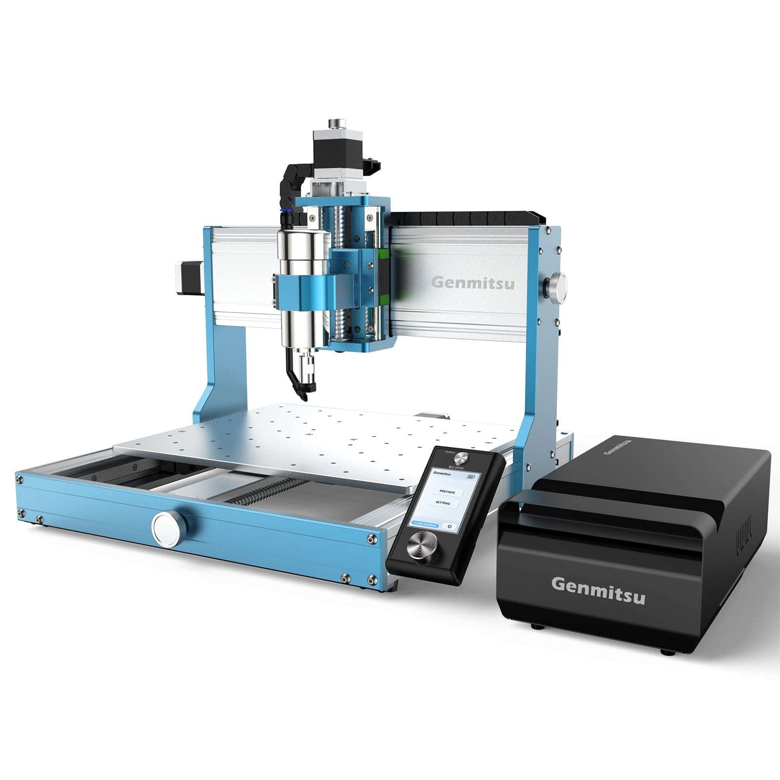 3030-PROVer Ultra Desktop CNC Router for High Precision Metalworking, with Linear Guide & Ball Screw Motion SainSmart.com