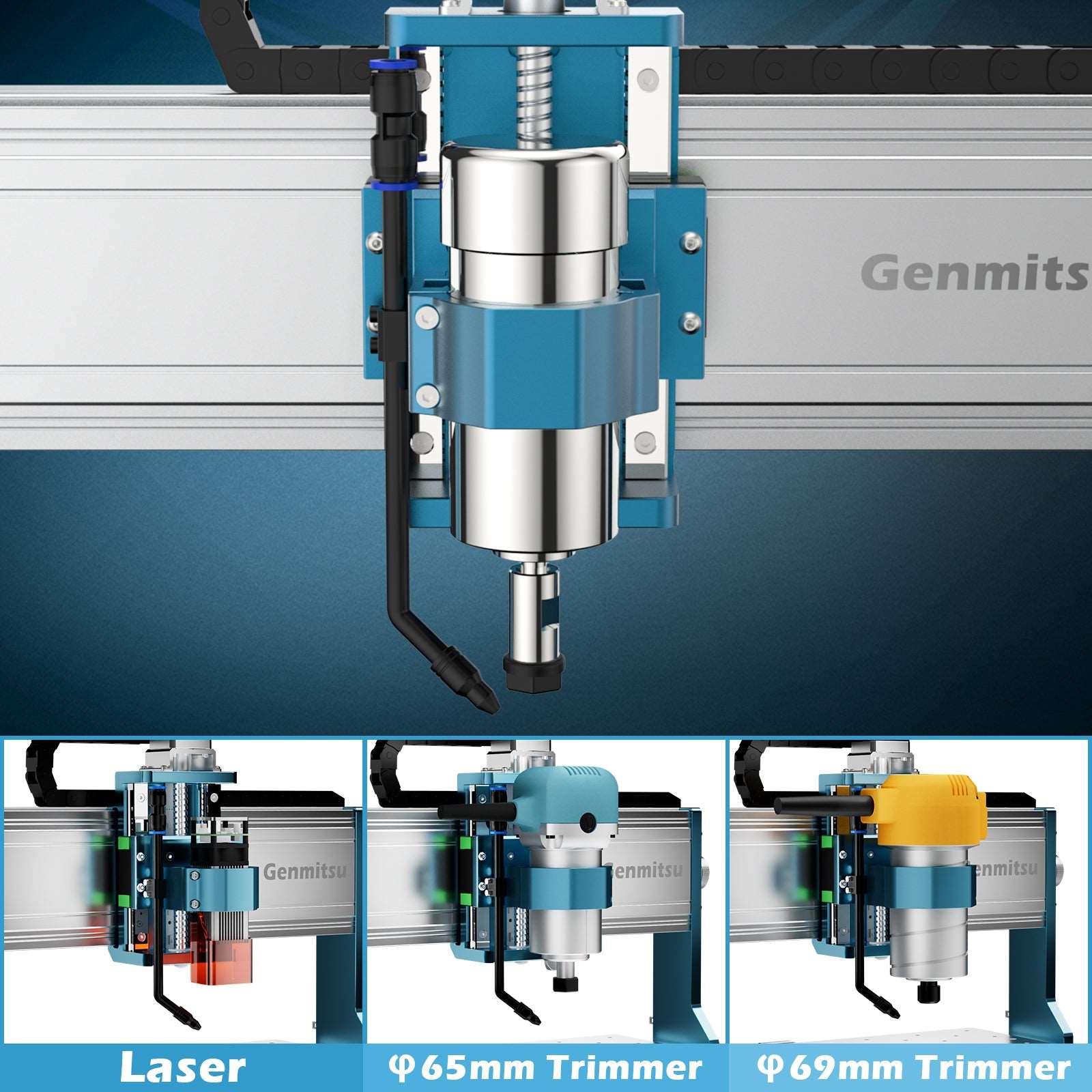 3030-PROVer Ultra Desktop CNC Router for High Precision Metalworking, with Linear Guide & Ball Screw Motion SainSmart.com