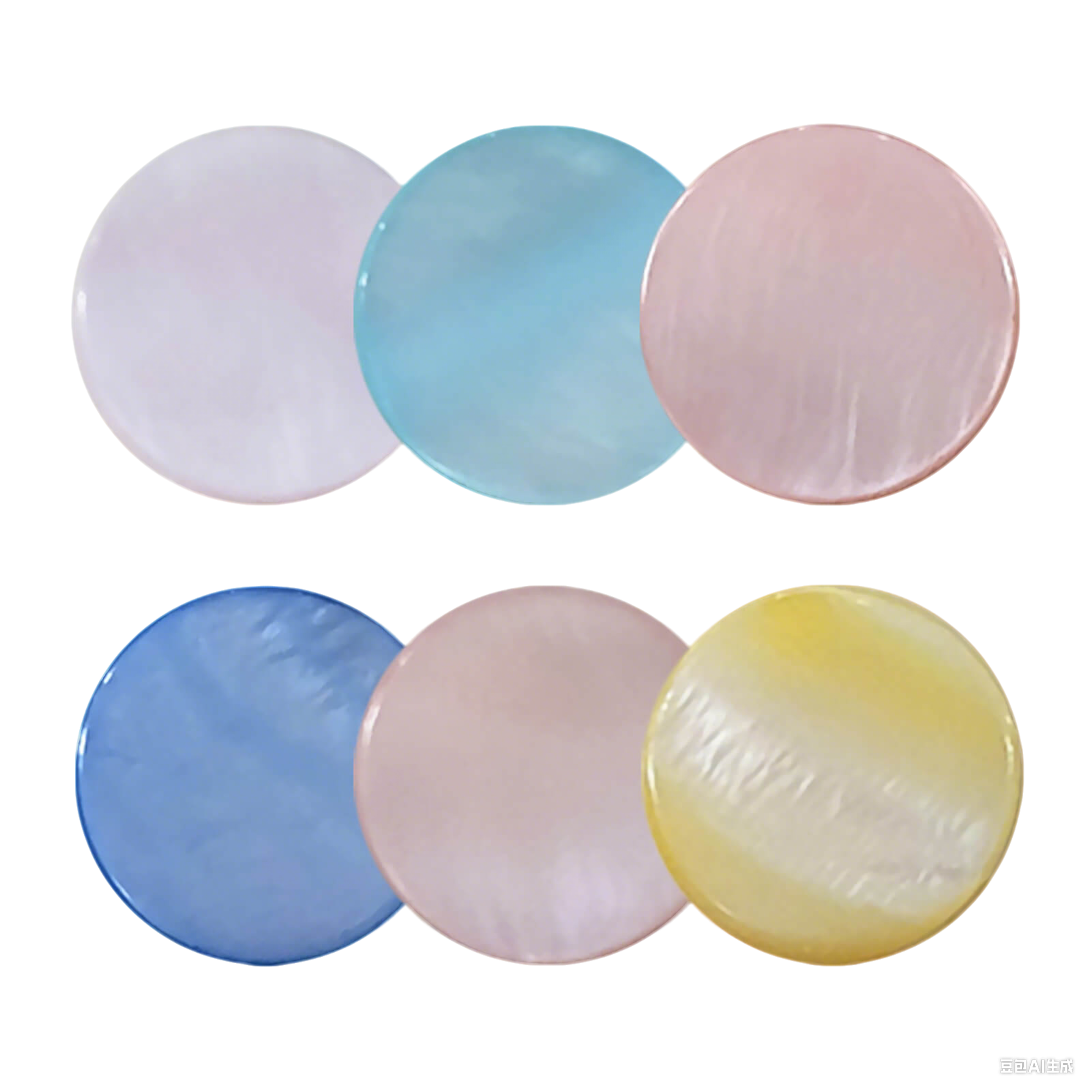 ComMarker 30mm Blank Natural Shell (30 pcs)