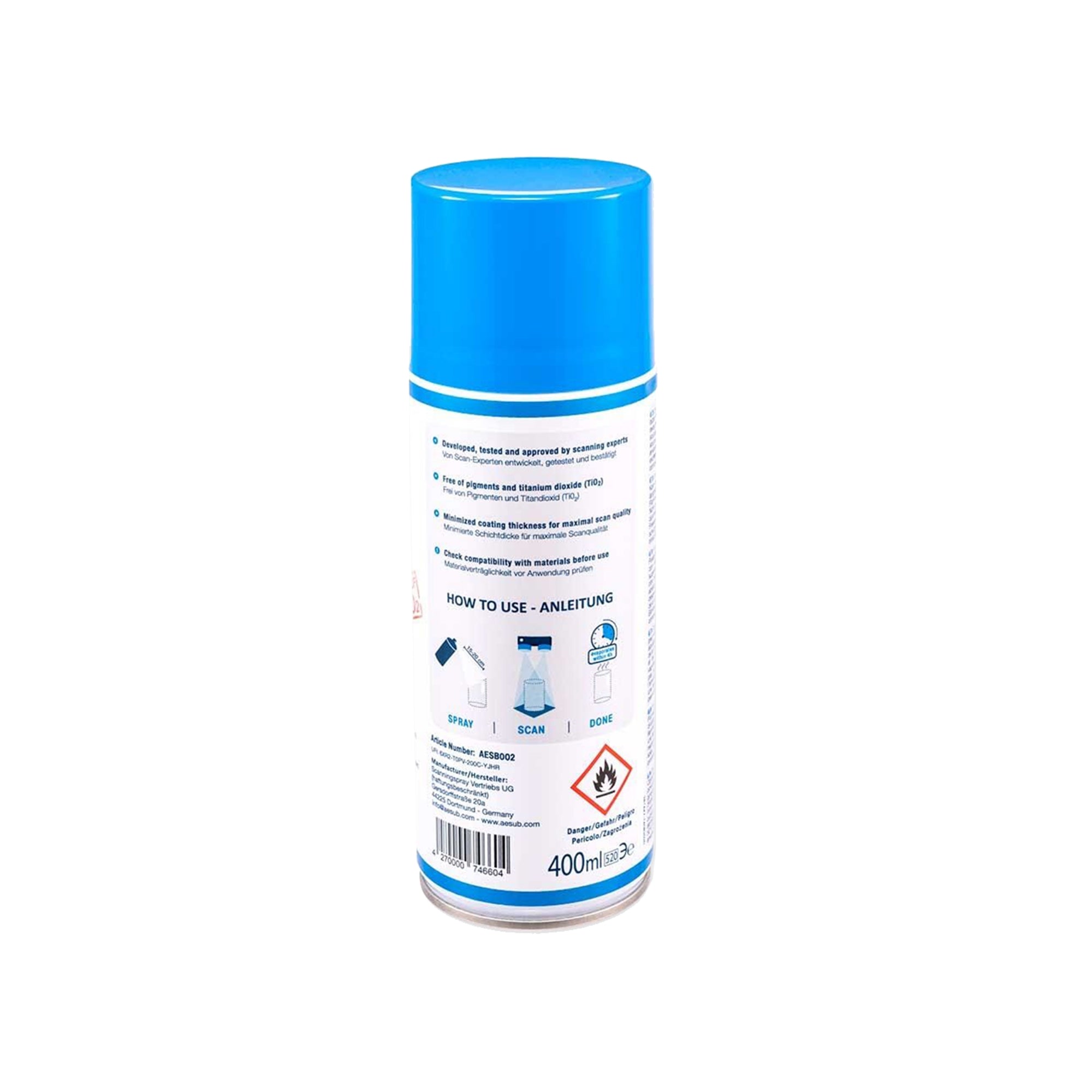 [Revopoint] AESUB Blue Scanning Spray