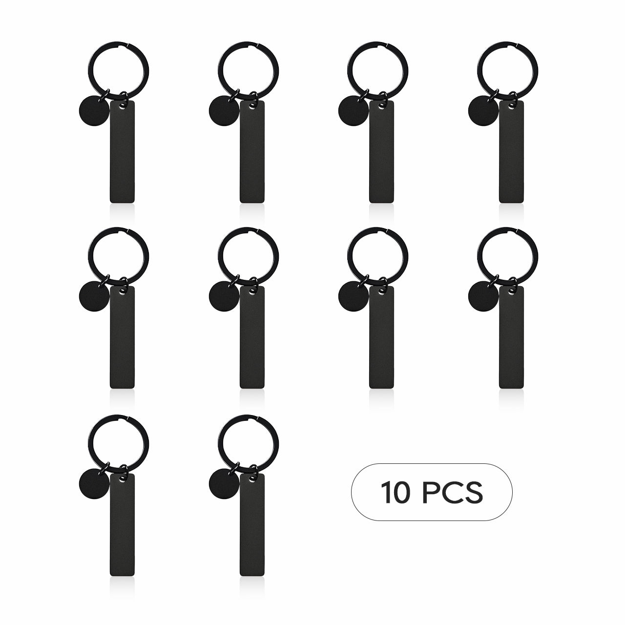 ComMarker Stainless Steel Keychain (10pcs)