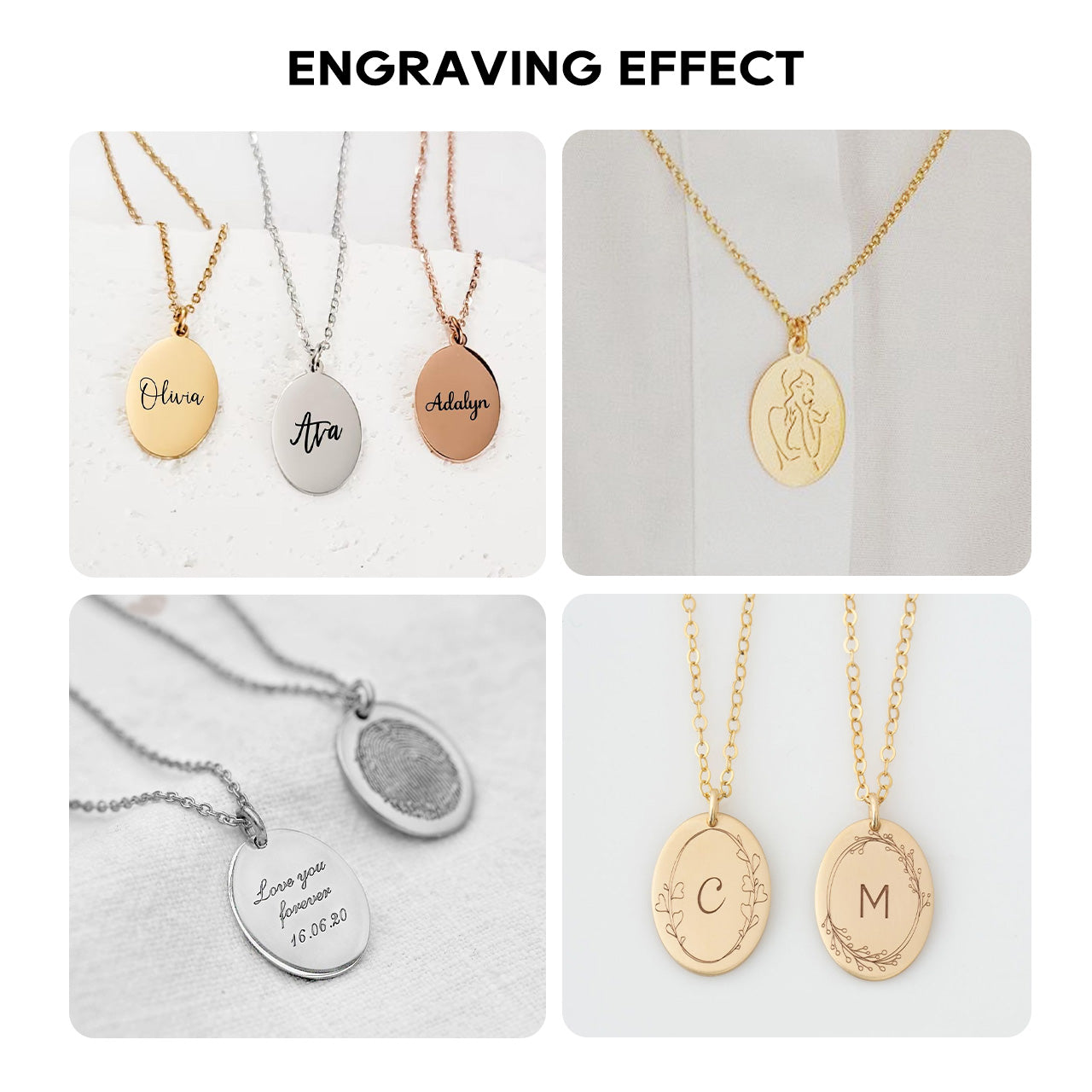 ComMarker Stainless Steel Necklace (6pcs)