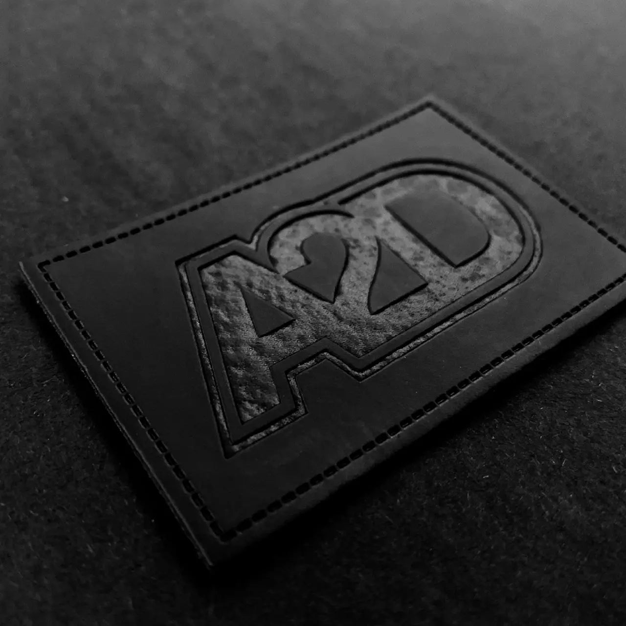 ComMarker Black Rectangular PU Nameplate (10pcs)