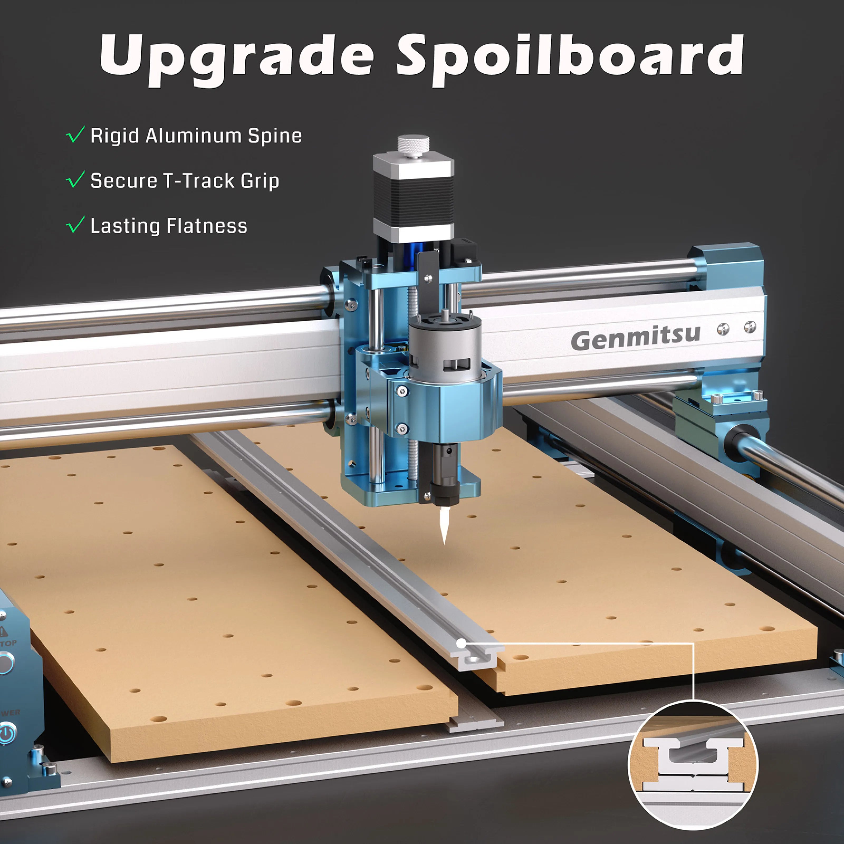 4040-PRO Desktop CNC Router Machine for Carving and Cutting SainSmart.com