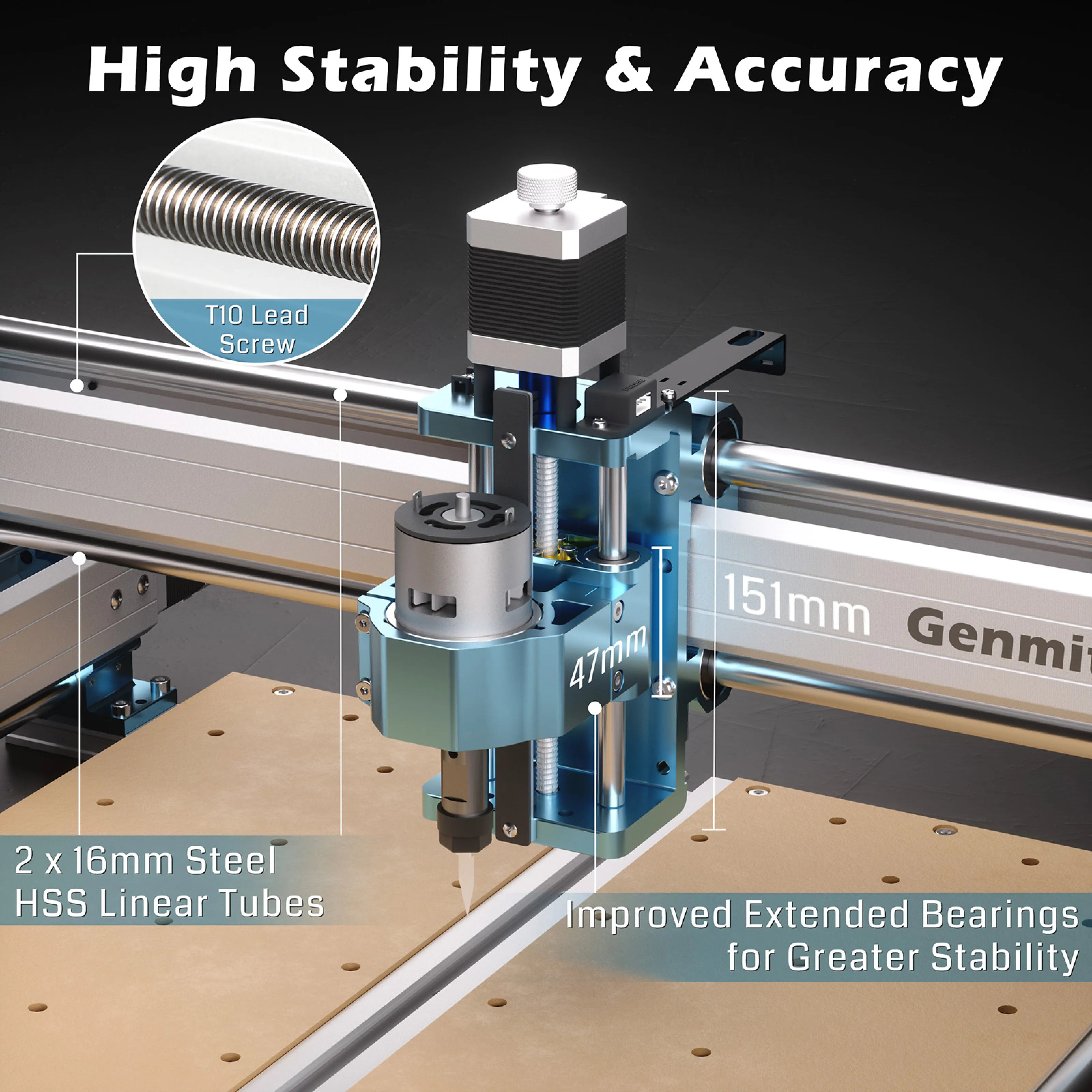 4040-PRO Desktop CNC Router Machine for Carving and Cutting SainSmart.com