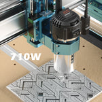 Genmitsu 4040-PRO MAX CNC Router – 710W Spindle, Linear Rail Motion & Enhanced X/Z Axis Design SainSmart.com