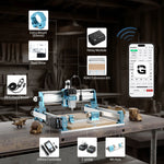 Genmitsu 4040-PRO MAX CNC Router – 710W Spindle, Linear Rail Motion & Enhanced X/Z Axis Design SainSmart.com