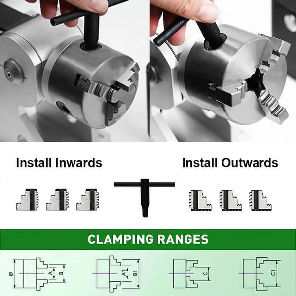 ComMarker D80 Rotary - Cutter Accessories from ComMarker Laser