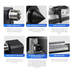 ComMarker D80 Rotary Deluxe Kit - Cutter Accessories from ComMarker Laser