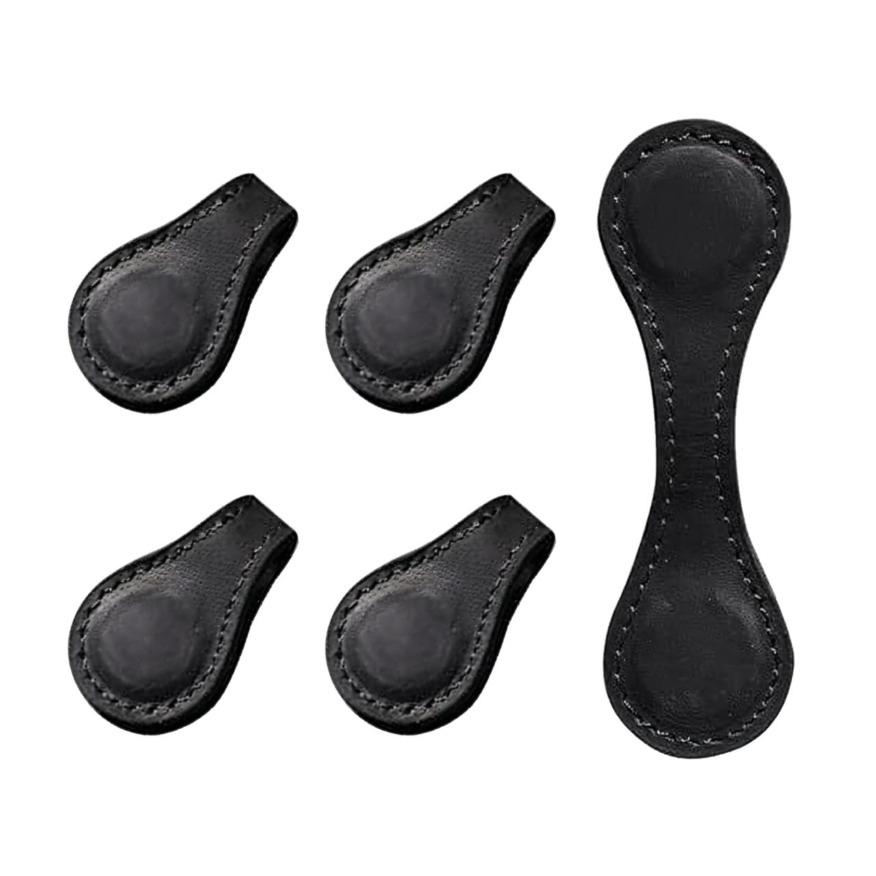 ComMarker Black Leather Magnetic Bookmark (5pcs)
