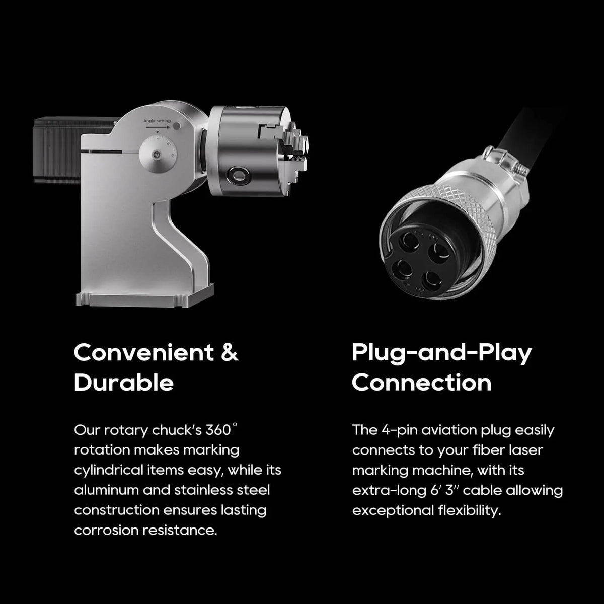 ComMarker D80 Rotary - Cutter Accessories from ComMarker Laser
