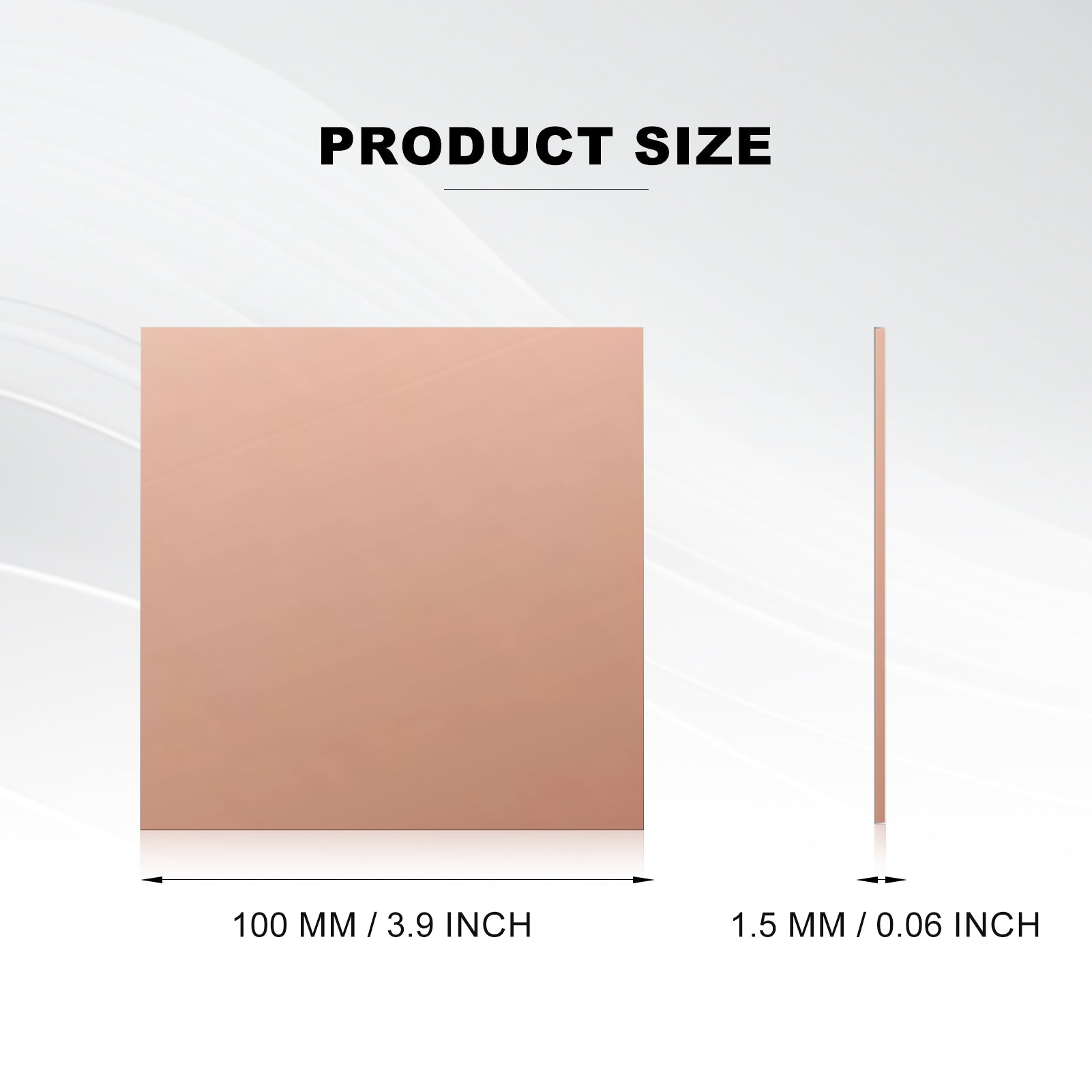 ComMarker Copper Clad PCB Laminate Circuit Board, Single Side (5pcs)