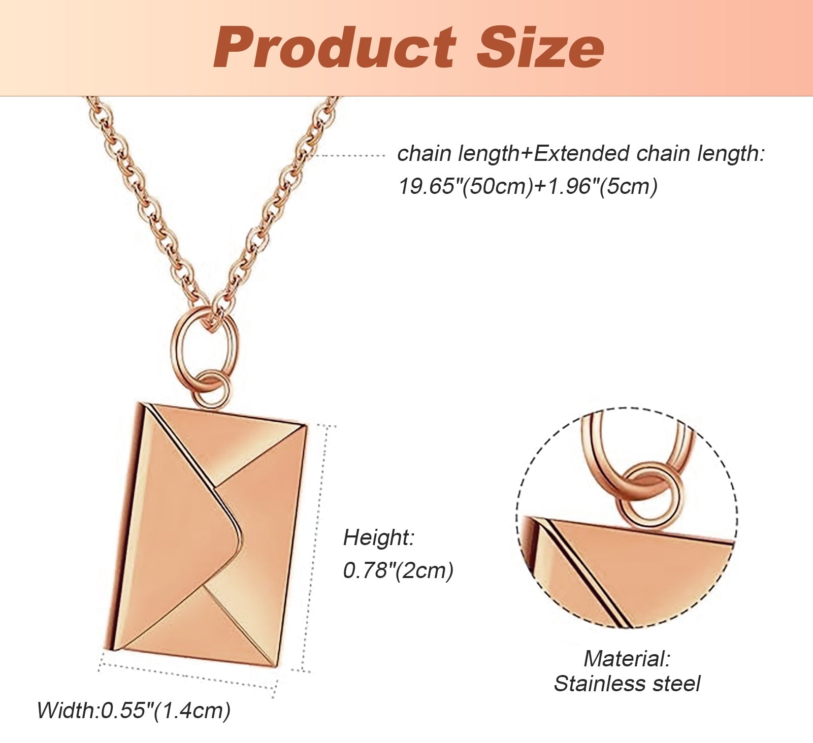 ComMarker Stainless Steel Envelope Chain (6pcs)