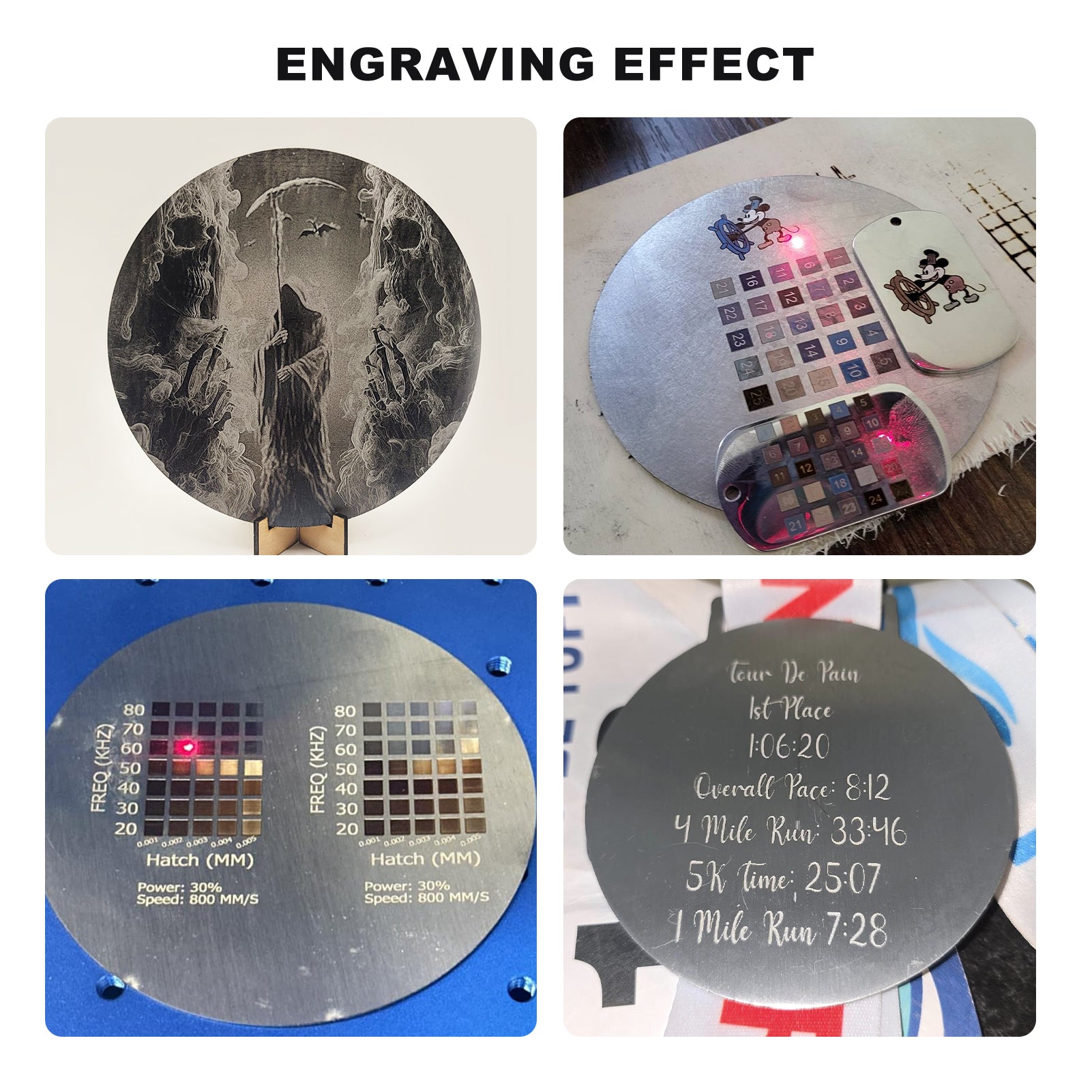 ComMarker DIY Circular Plate Sheets (5pcs)