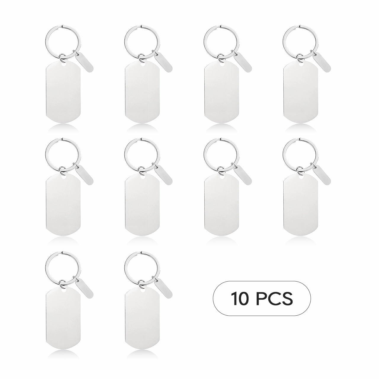 ComMarker Stainless Steel Keychain (10pcs)
