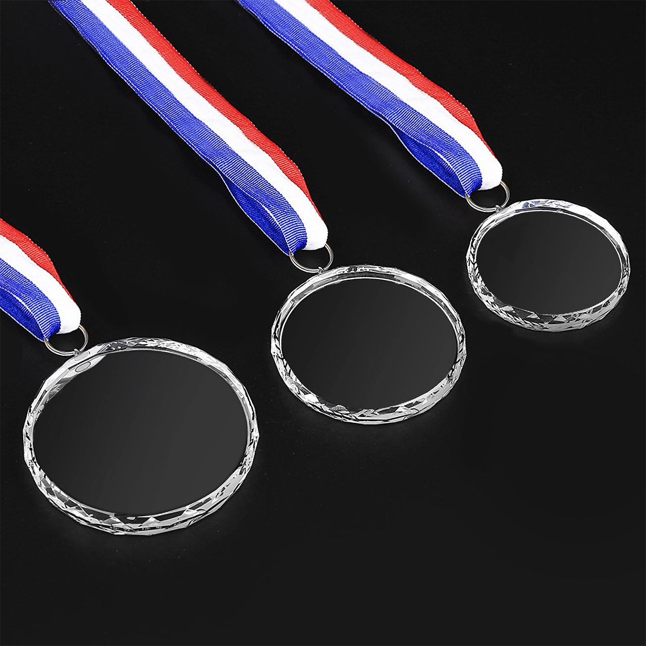ComMarker Blank Glass Medal (3pcs)
