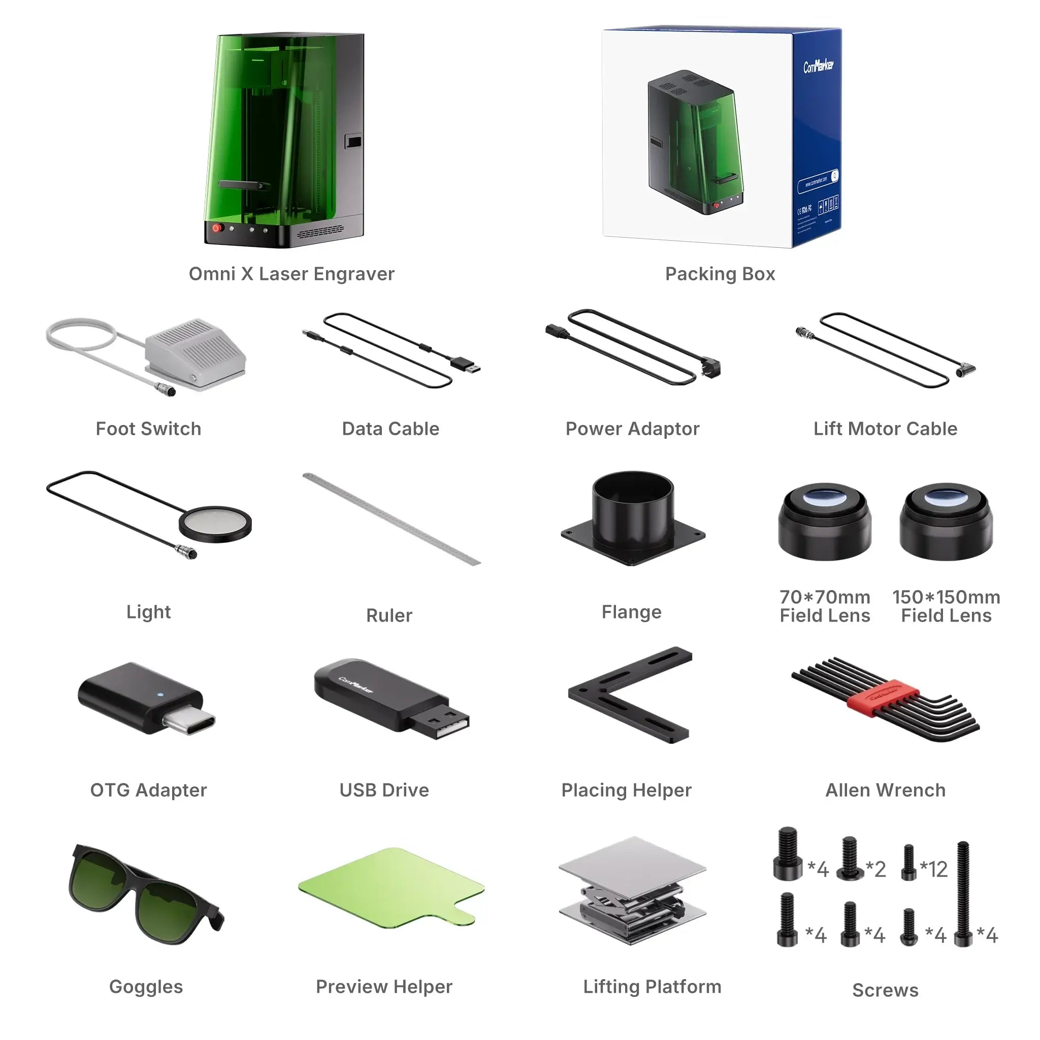 ComMarker Omni-X UV Laser Engraver