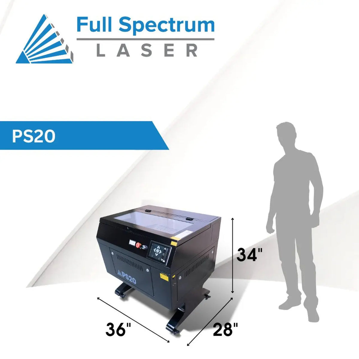 FSL Pro Series PS20 – Industrial CO₂ Laser Cutting & Engraving System - Cutters from Full Spectrum Laser