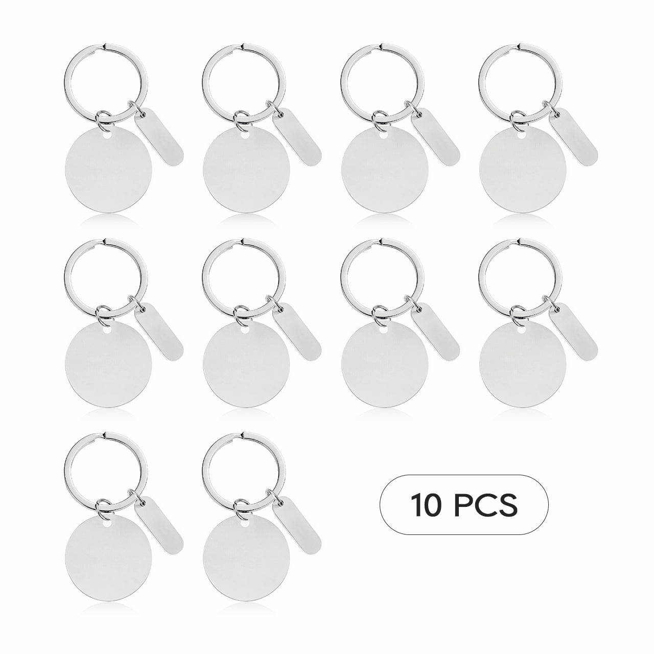 ComMarker Stainless Steel Keychain (10pcs)