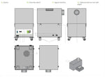 Donaldson BOFA - 3D PrintPRO 4 Fume Extraction System (1U12760376002-2127-US) - Business & Industrial from Donaldson BOFA