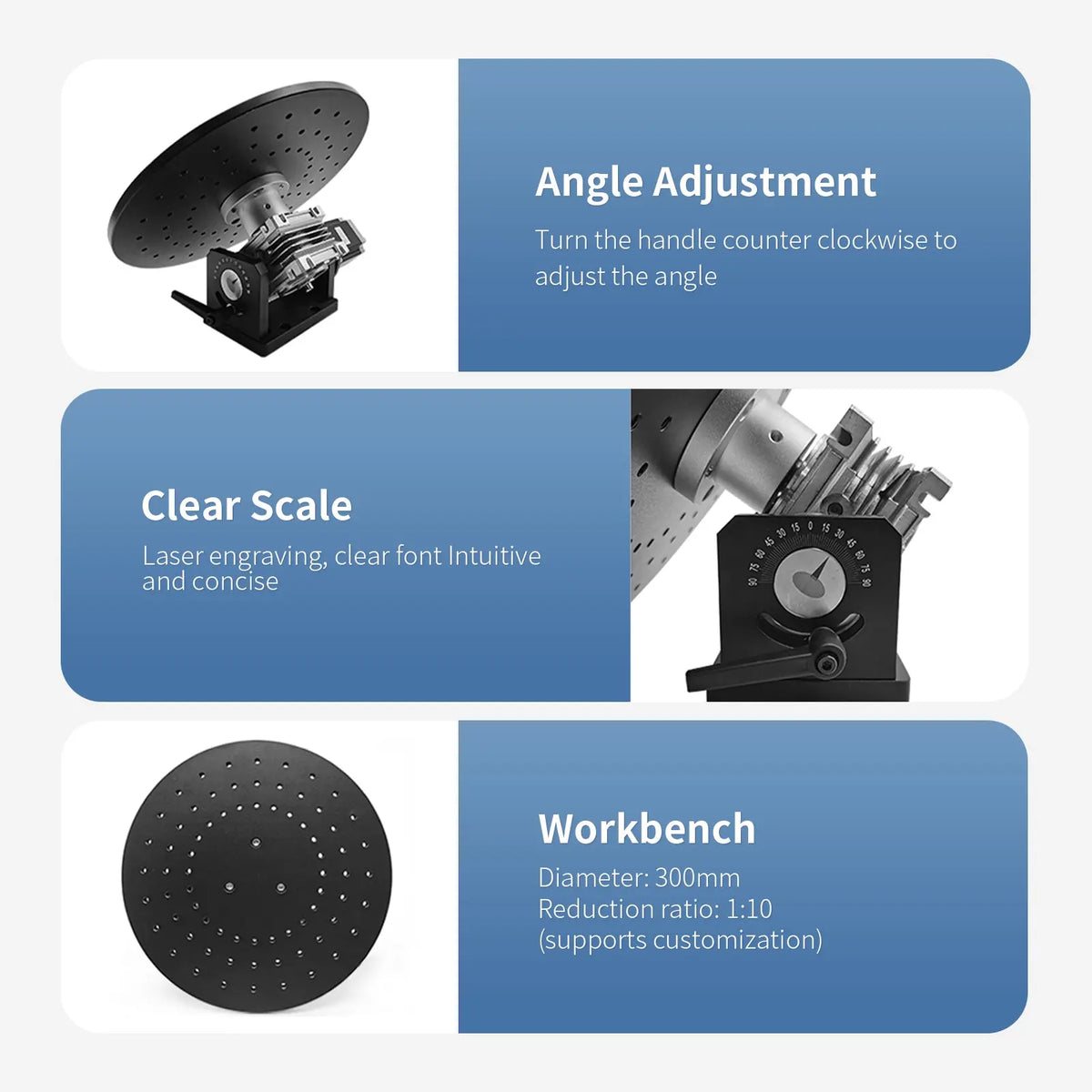 ComMarker D300 Rotary Attachment Set - Cutter Accessories from ComMarker Laser