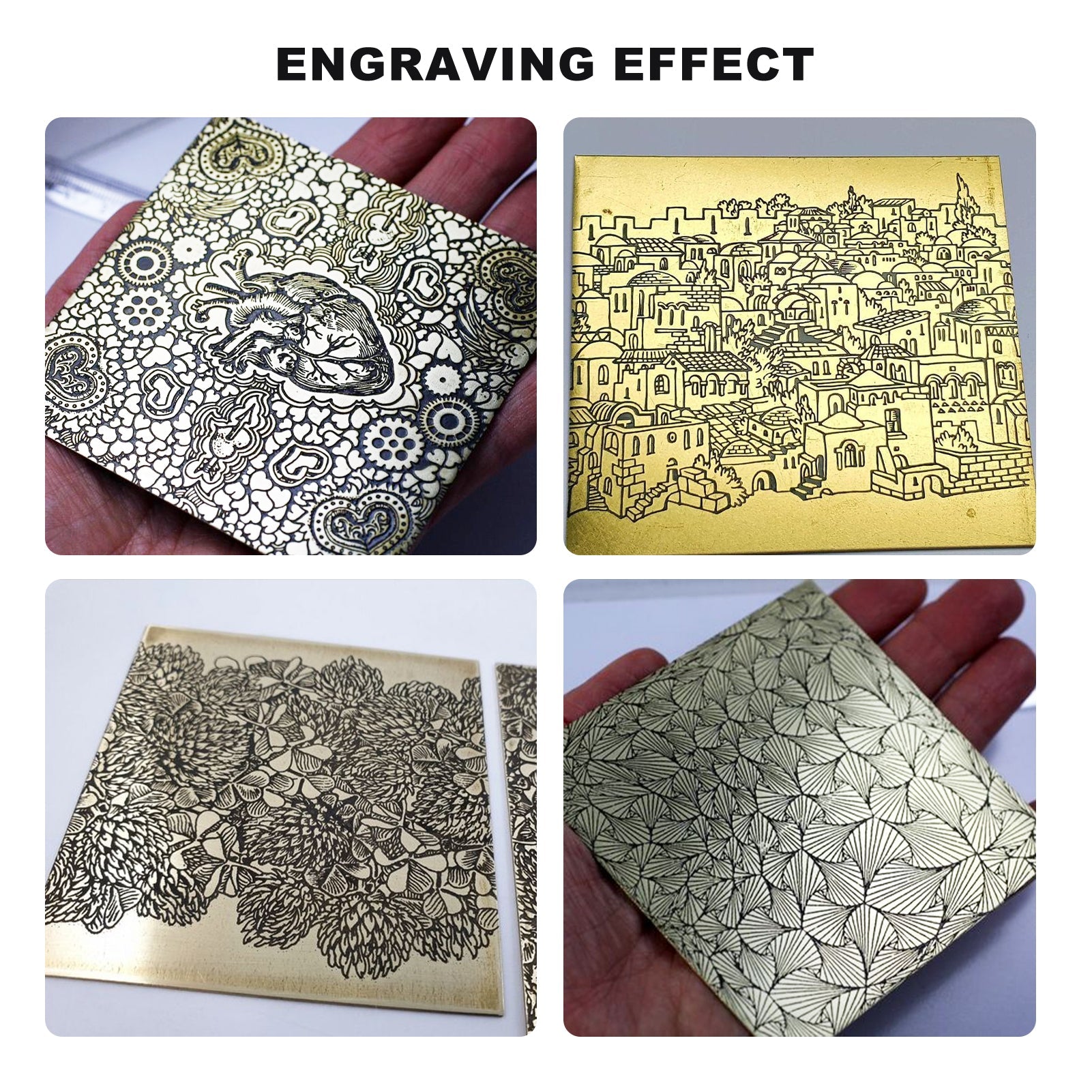 ComMarker DIY Metal Flat Sheets (5pcs)