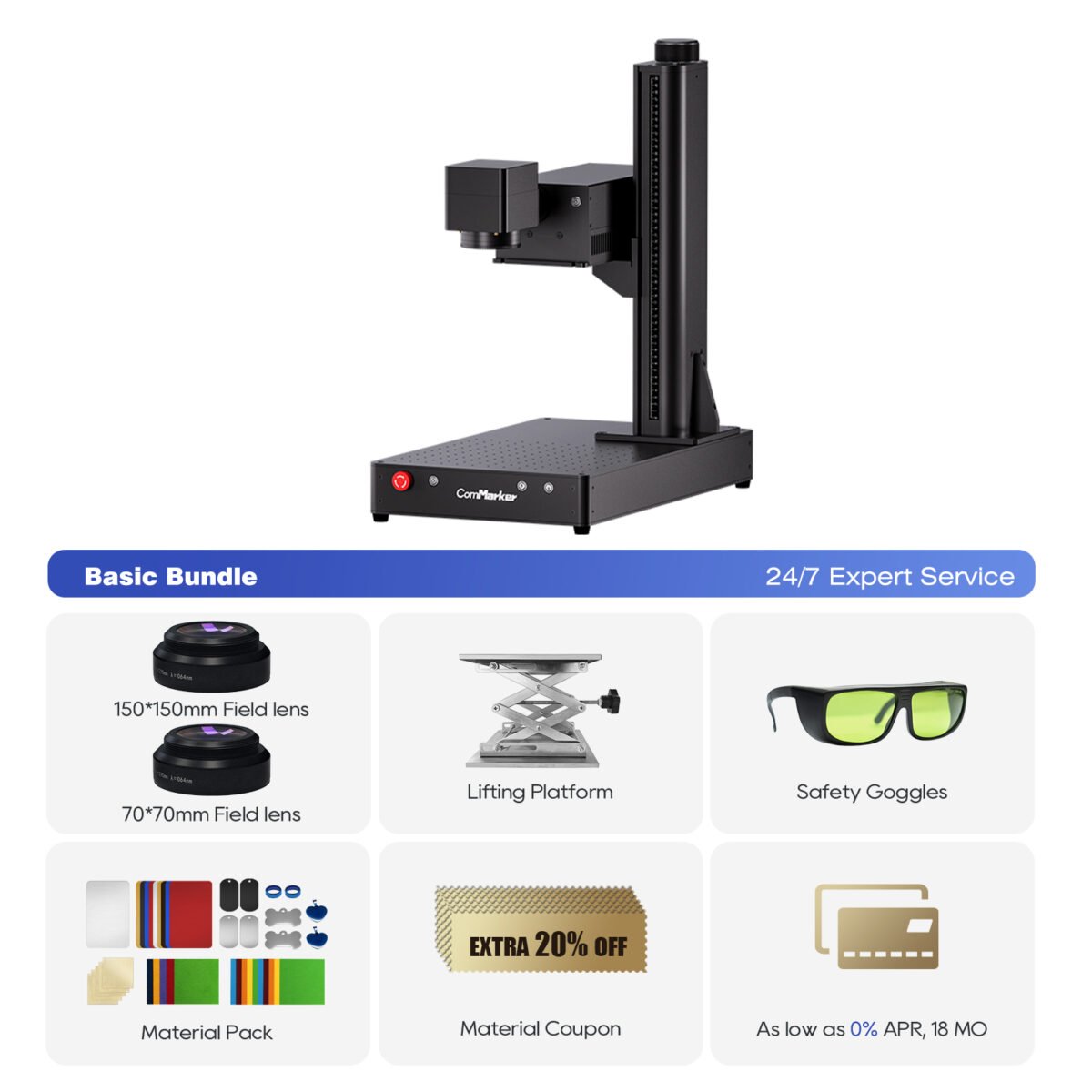 ComMarker Omni-1 UV Laser Engraver