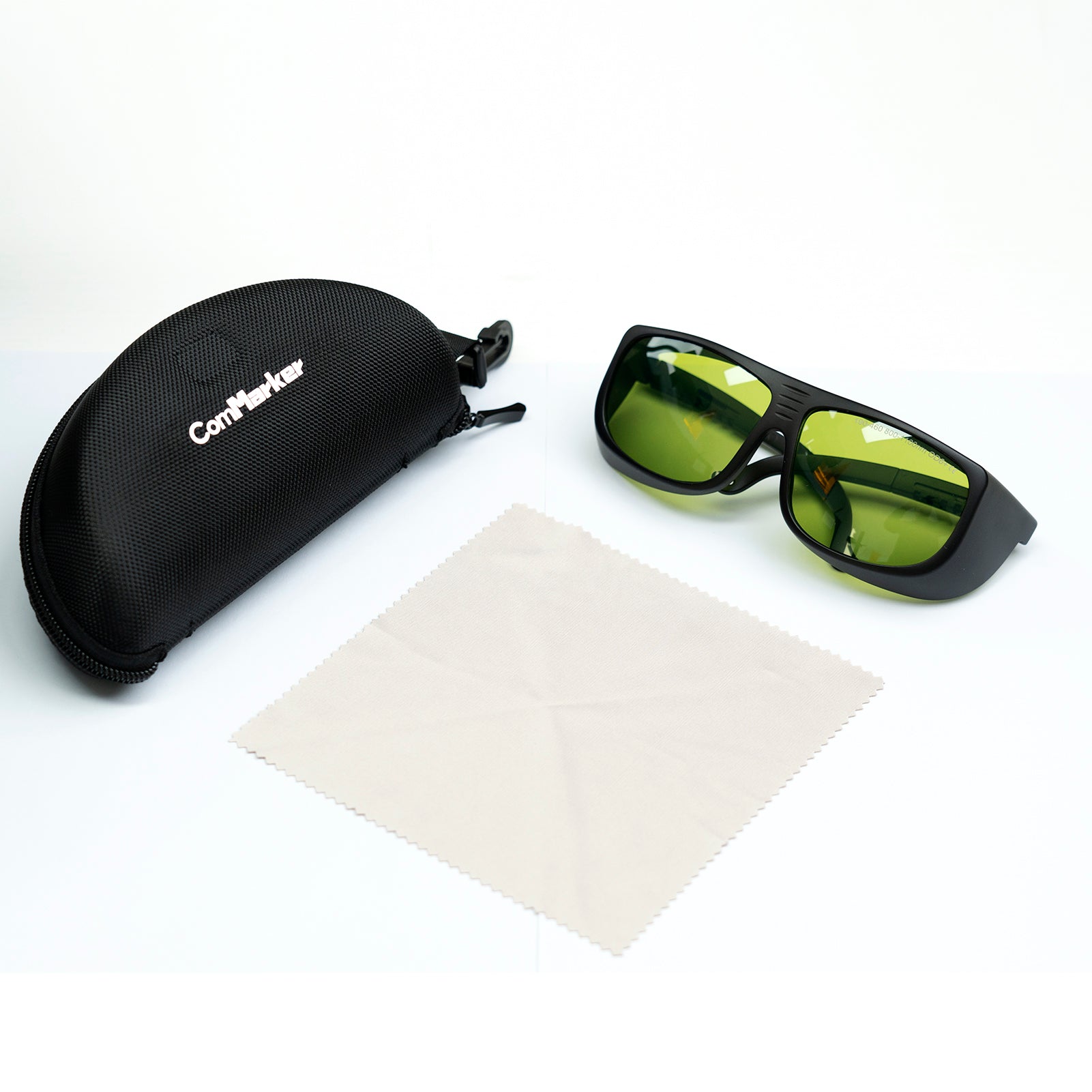 ComMarker UV/ Fiber Safety Glasses (OD-Rated Eye Protection)