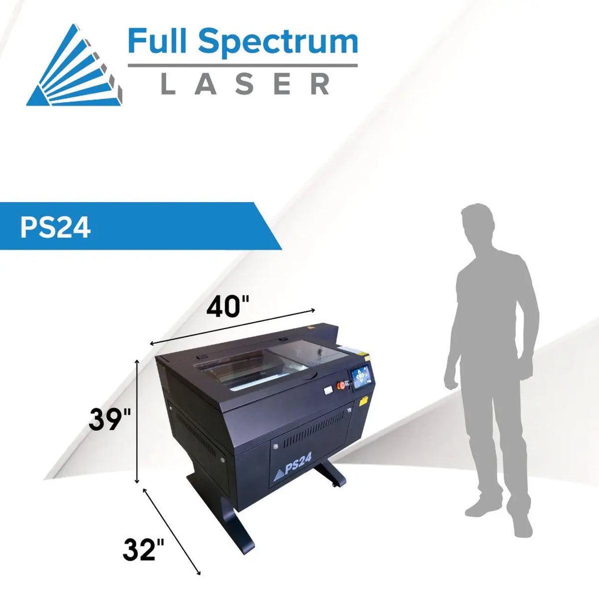 FSL Pro Series PS24 – Industrial CO₂ Laser Cutting & Engraving System - Cutters from Full Spectrum Laser