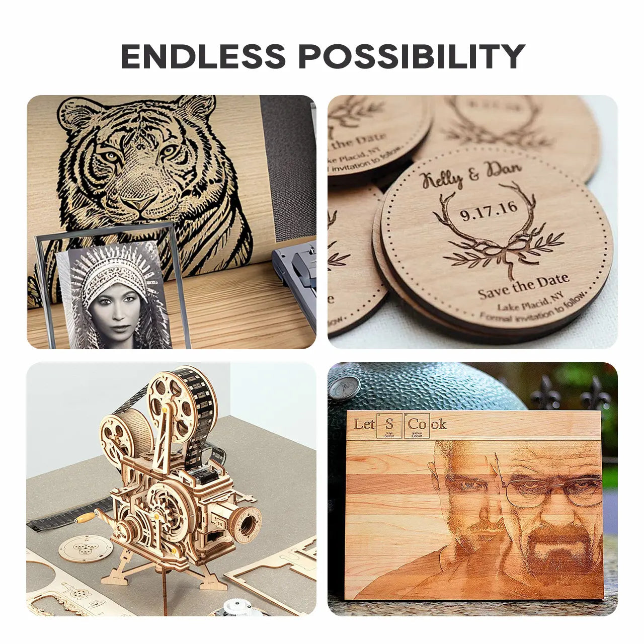 ComMarker 1/16" Plywood Sheets