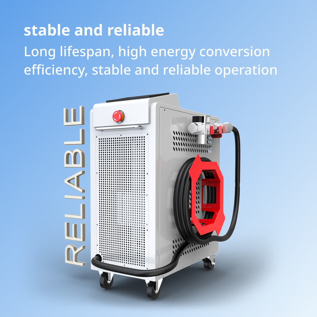HEROLASER Hand-Held Fiber Laser Cleaner 2000W HEROLASER