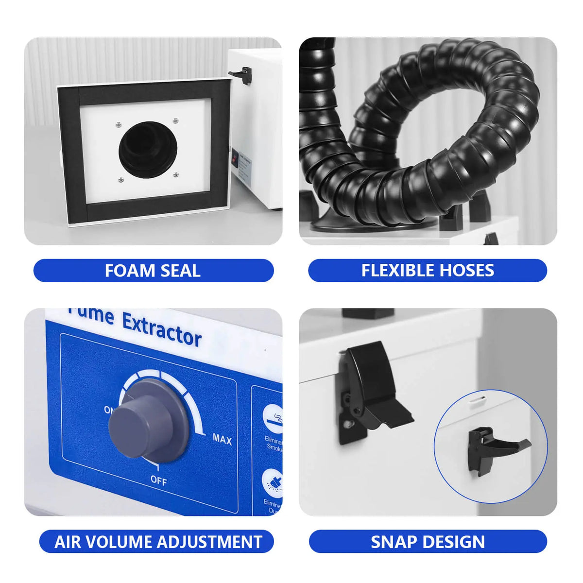 ComMarker Fume Extractor - 100W - Craft Cutters & Embossers from ComMarker Laser