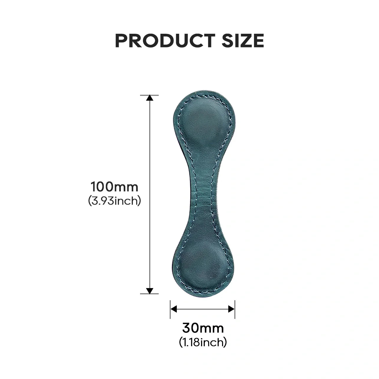 ComMarker Blue Leather Magnetic Bookmark (5pcs)