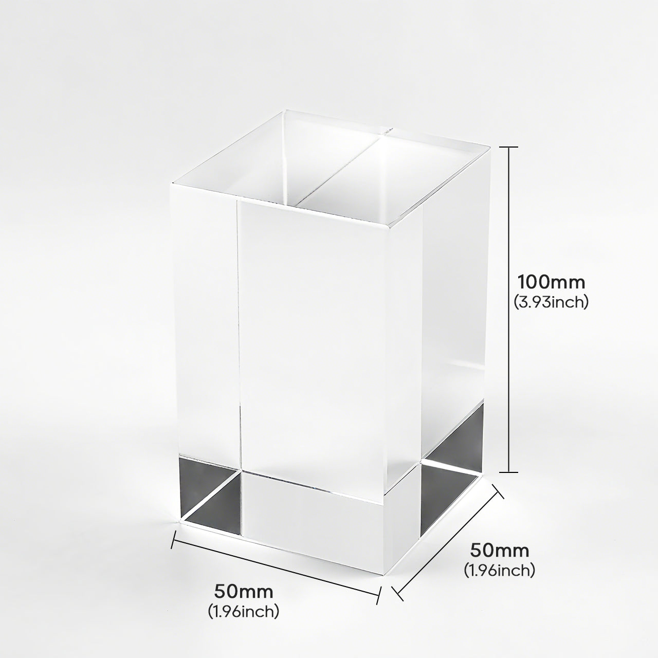ComMarker 100×50×50mm K9 Crystal Cube