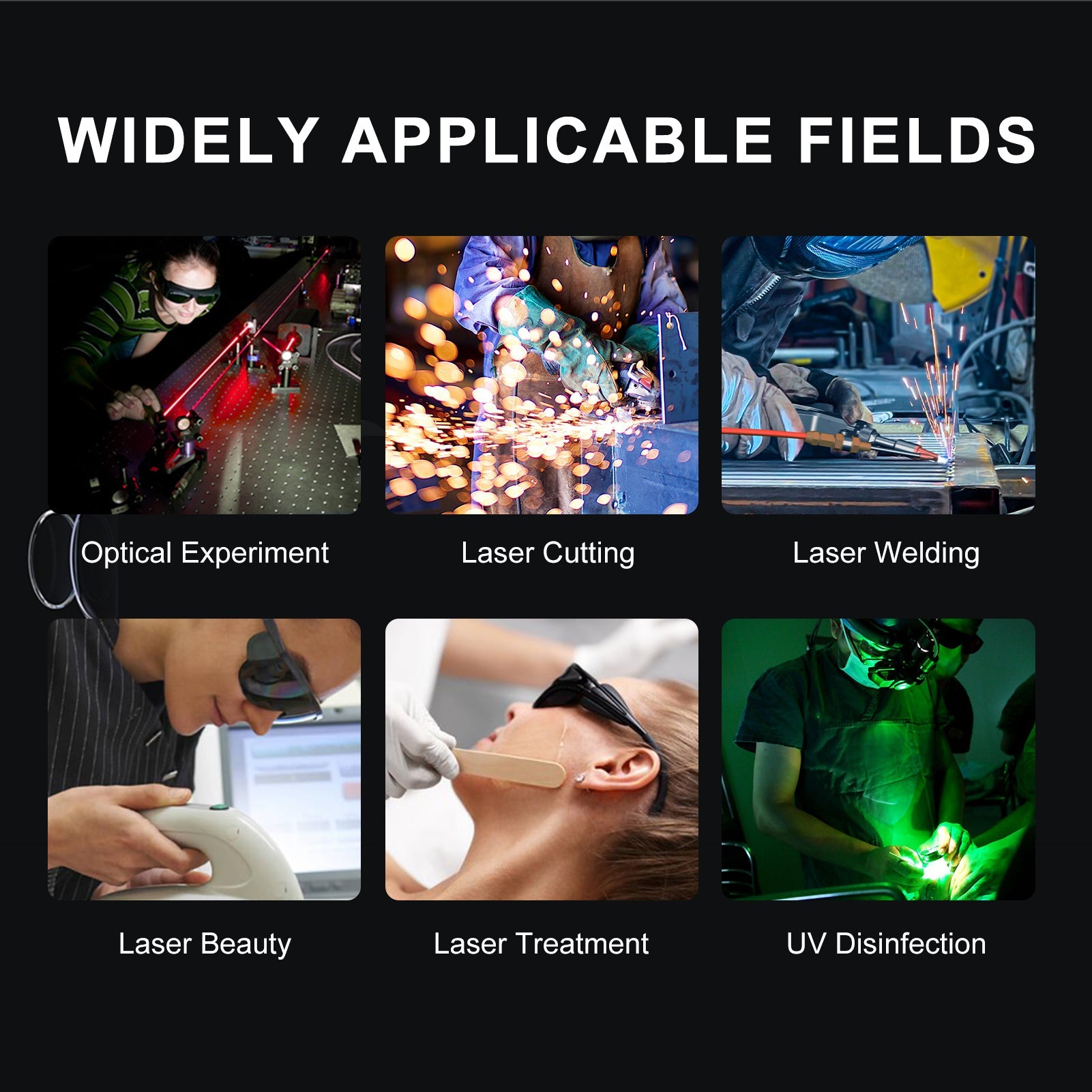 ComMarker UV/ Fiber Safety Glasses (OD-Rated Eye Protection)