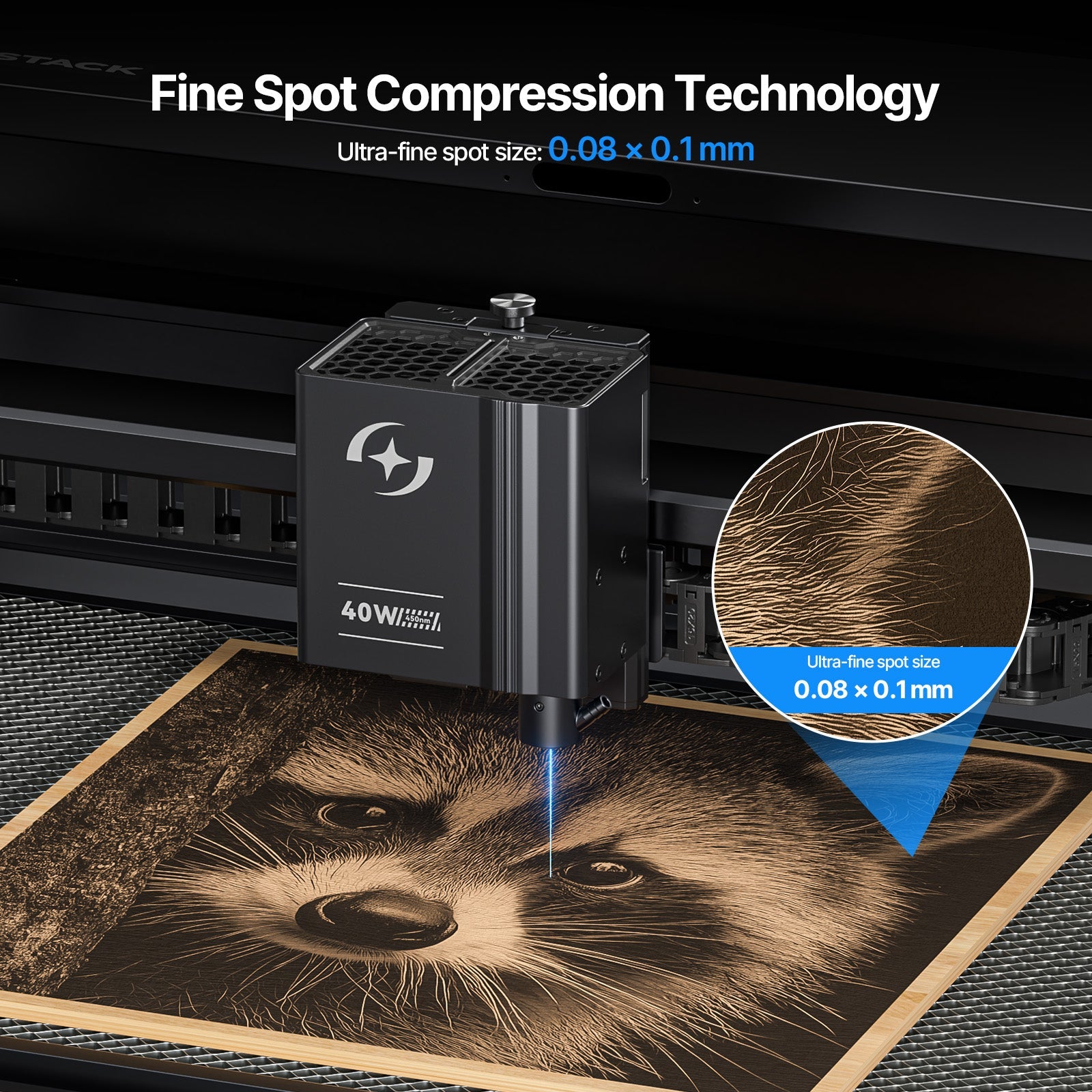 AtomStack KRAFT Lite – Compact Enclosed Laser Engraver