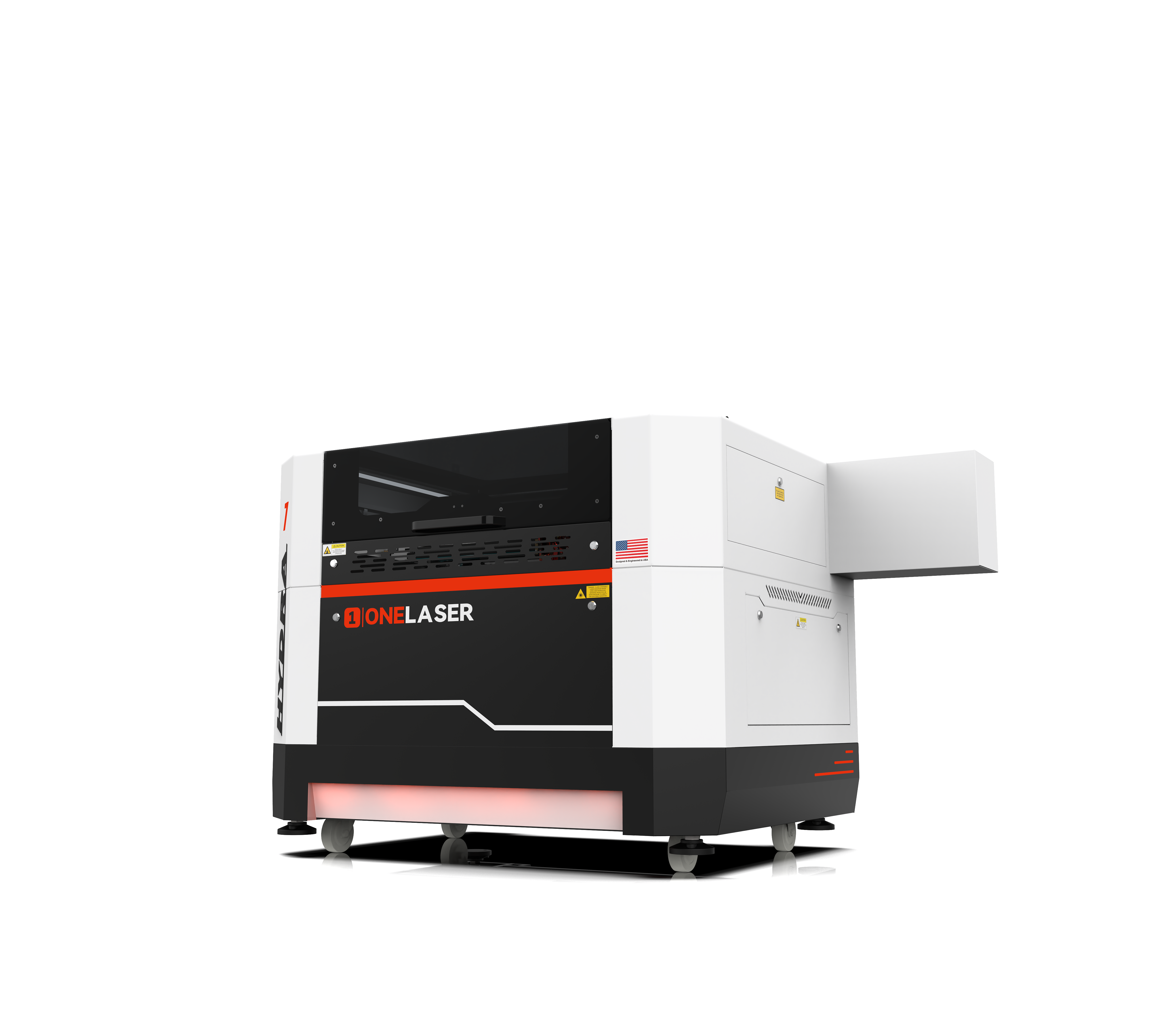 OneLaser Hydra 7 Cabinet Dual Laser System – 80 W CO₂ + 38 W RF Metal Hybrid Laser Machine