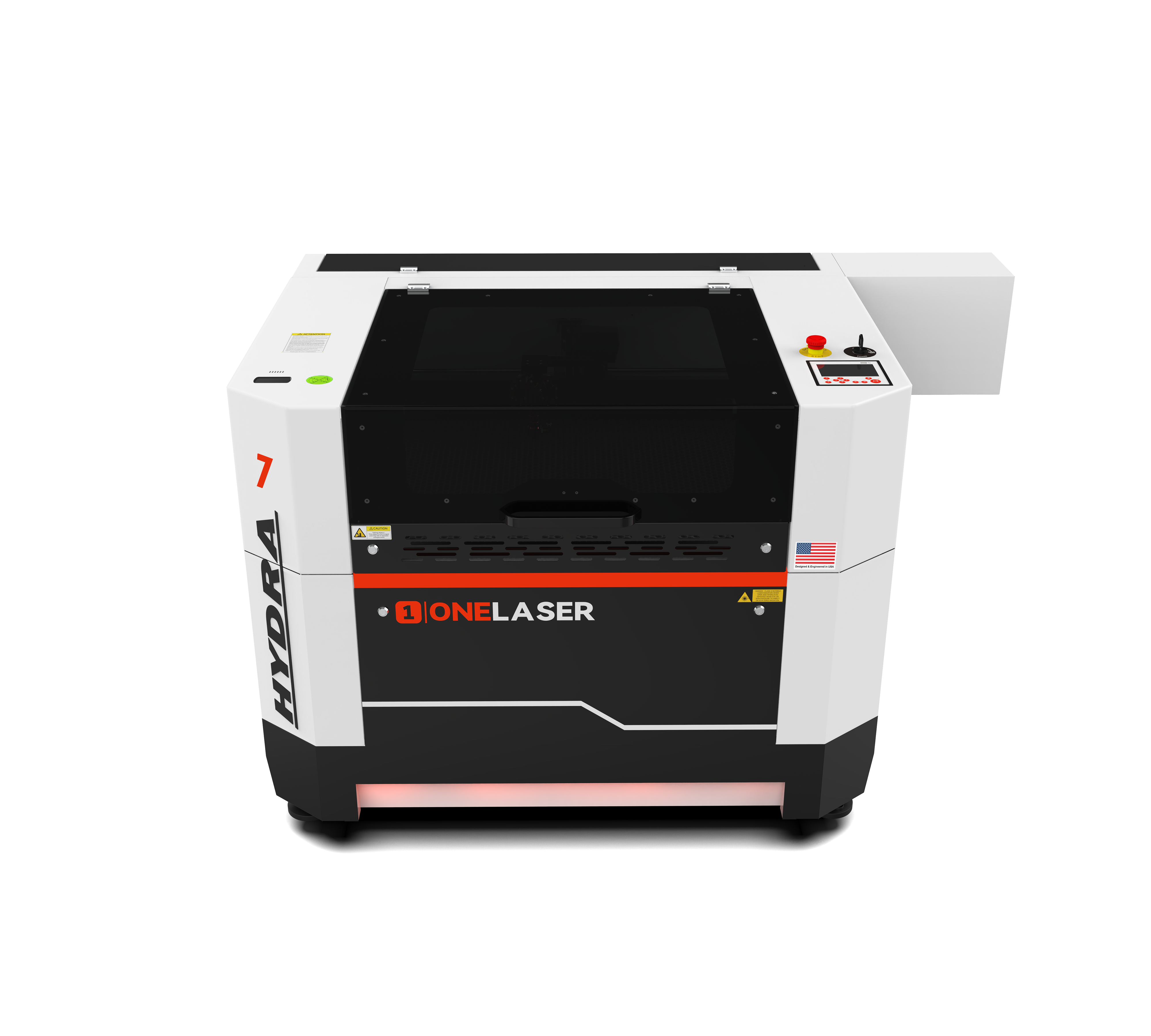 OneLaser Hydra 7 Cabinet Dual Laser System – 80 W CO₂ + 38 W RF Metal Hybrid Laser Machine