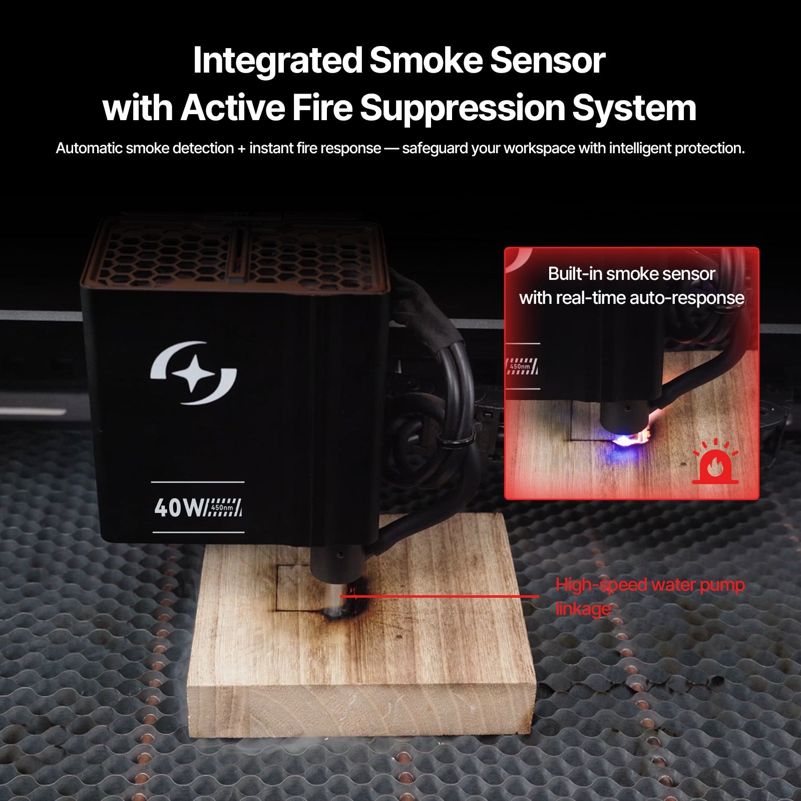 AtomStack KRAFT Lite – Compact Enclosed Laser Engraver