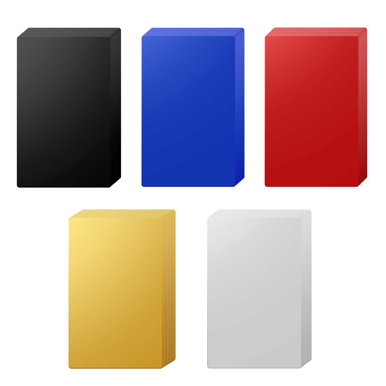 ComMarker Aluminum Business Card (50pcs)