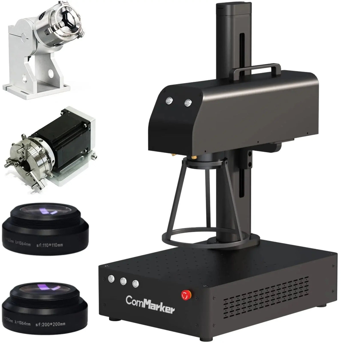 ComMarker B4 Fiber Laser Engraver - Craft Cutters & Embossers from ComMarker Laser