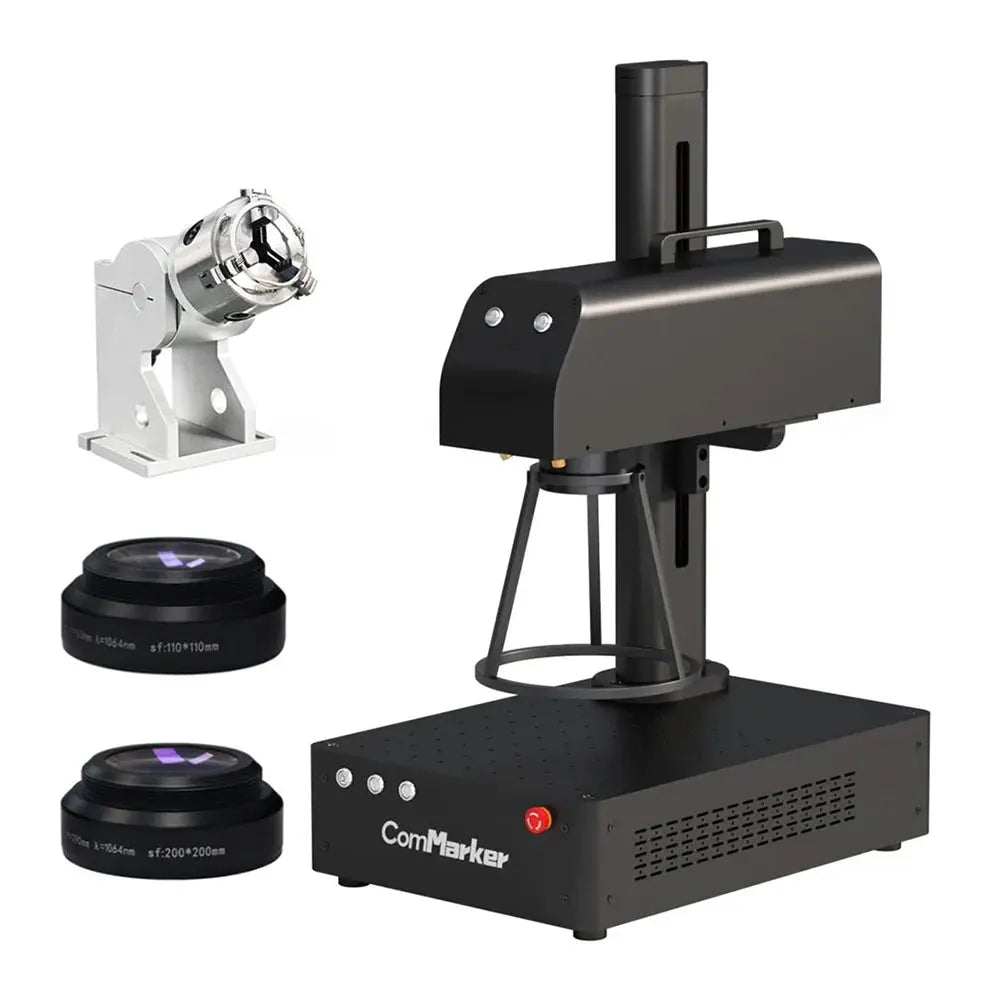 ComMarker B4 Fiber Laser Engraver - Craft Cutters & Embossers from ComMarker Laser