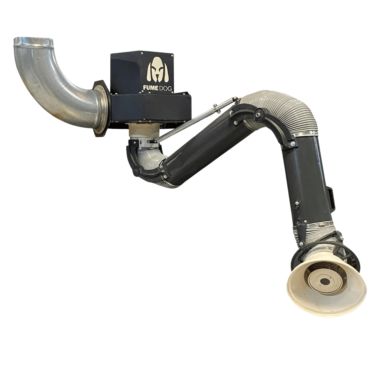 Fume Dog – Bulldog-EX – Wall-Mount Welding Fume Extraction / Exhaust System (1,200 CFM)