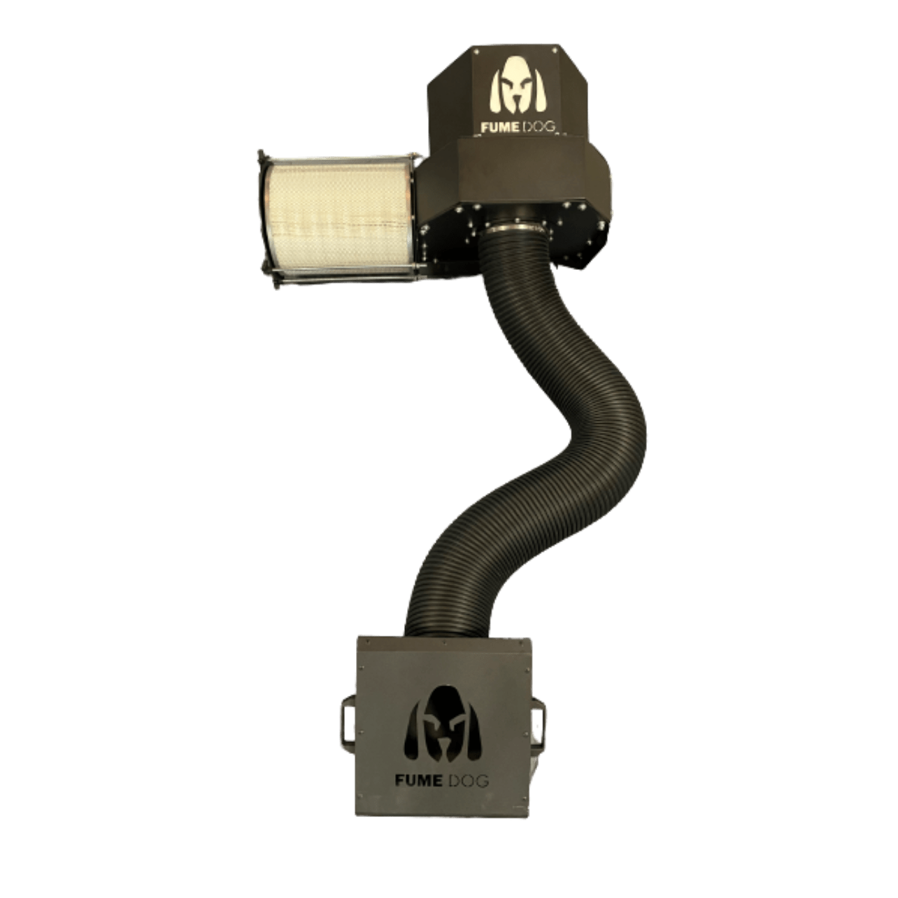 Fume Dog – Bulldog-FILT-FLEX – Magnetic Wall Mount Welding Fume Extractor with Flexible Arm