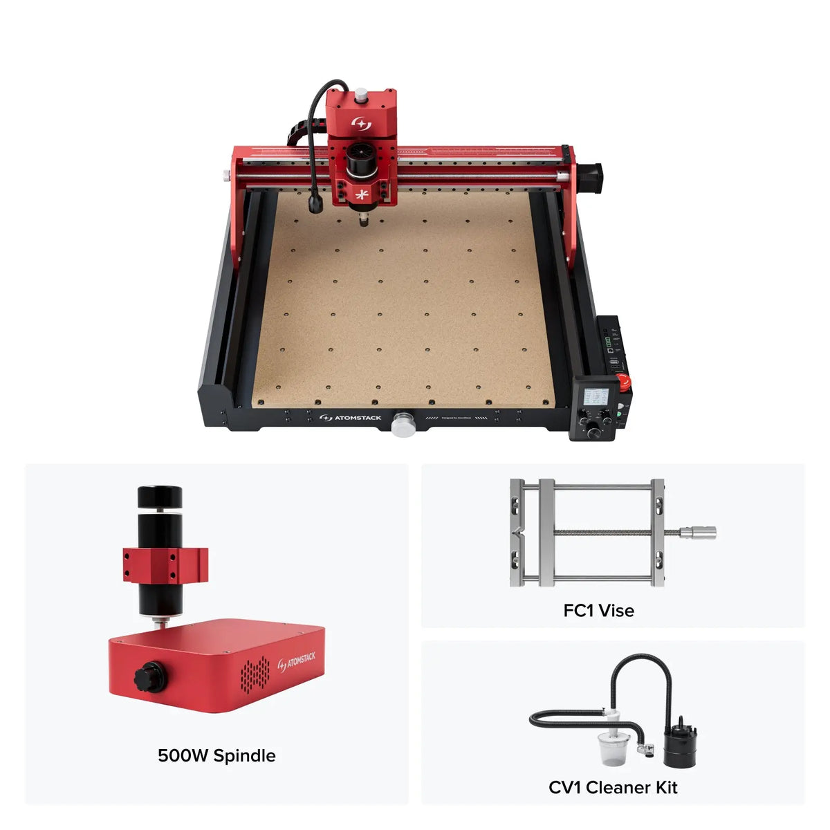 AtomStack - C4 Pro CNC Router - Craft Cutters & Embossers from AtomStack
