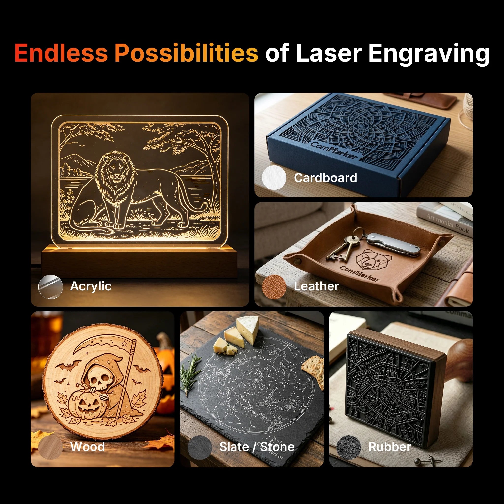 ComMarker COX RF CO2 Galvo Laser Engraver ComMarker Laser