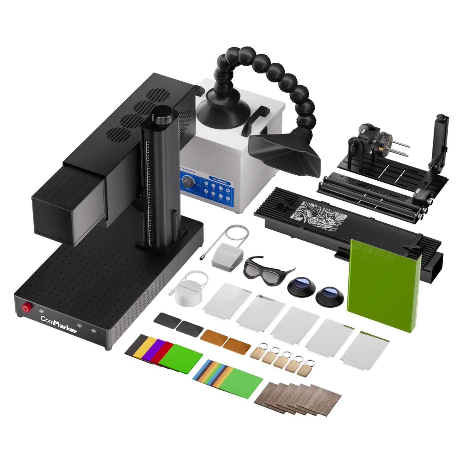 ComMarker COX RF CO2 Galvo Laser Engraver ComMarker Laser