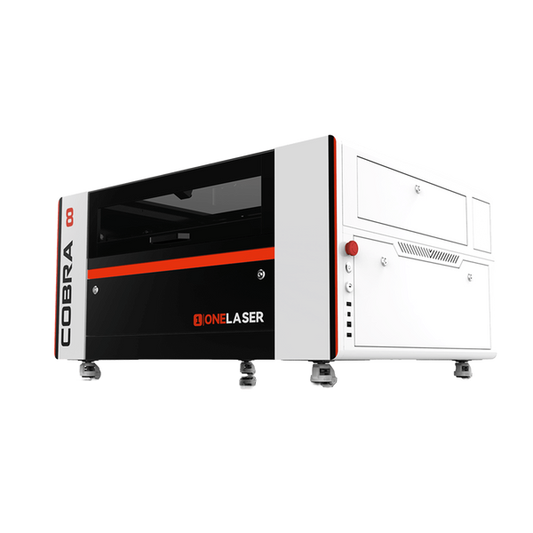 OneLaser Cobra™ 8 Workshop Essential Laser Engraver/Cutter (90W Glass CO₂) OneLaser