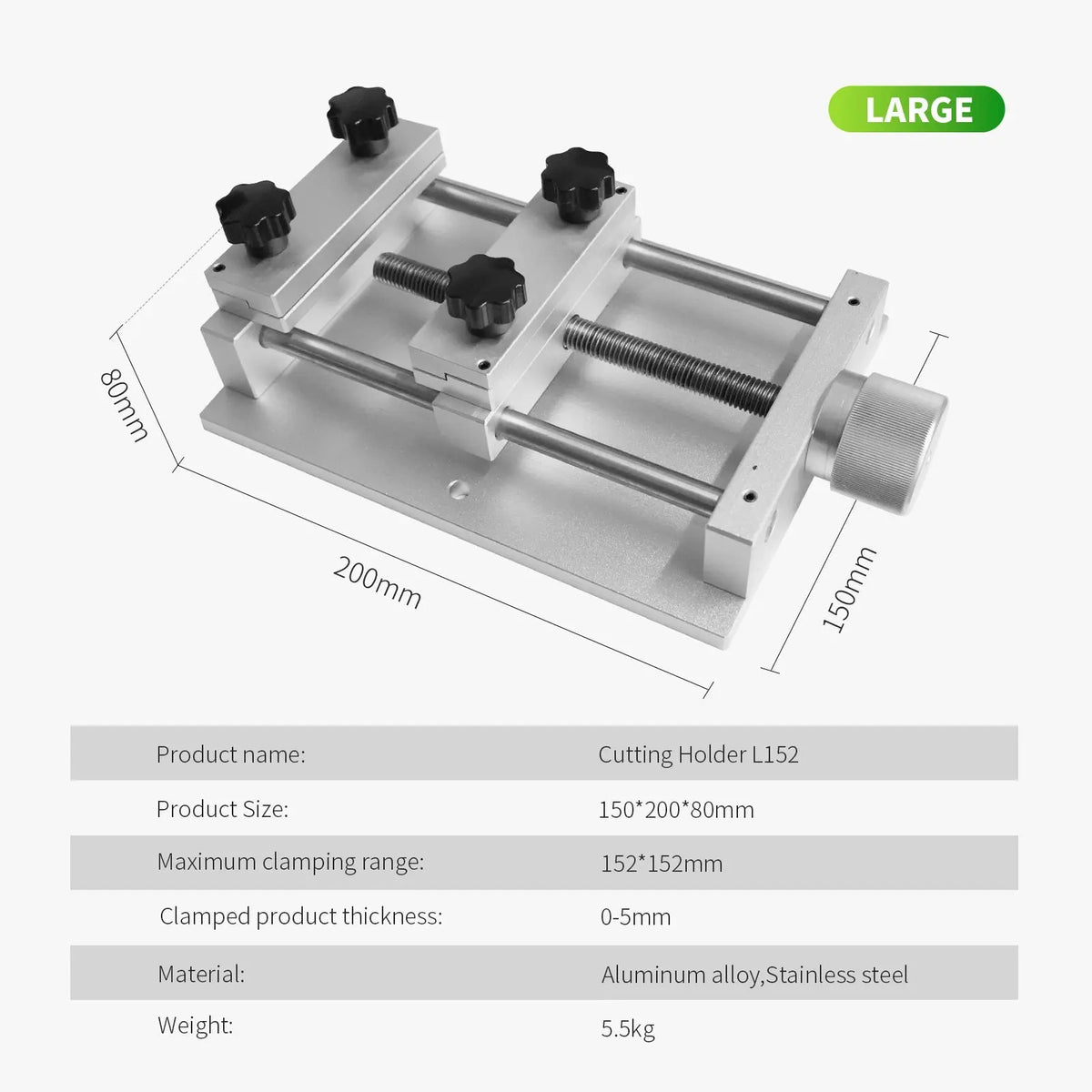 ComMarker Metal Sheet Holder - Jigs from ComMarker Laser